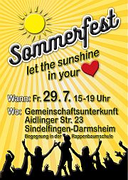 P Sommerfest 2016 Darmsheim Poster 180